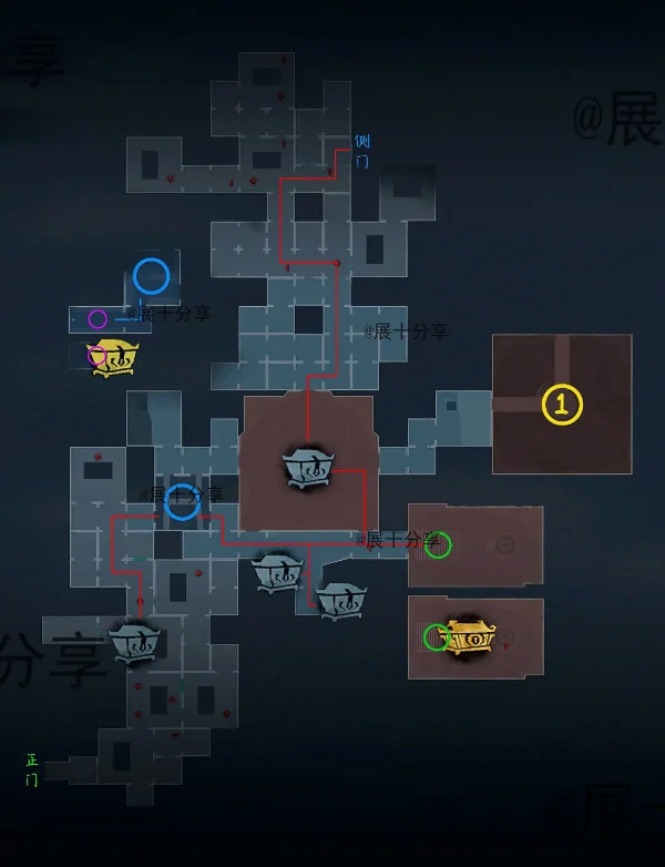 超自然行动组昆仑秘境极限侧门在右全地图小抄