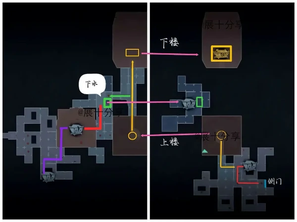 超自然行动组昆仑秘境极限侧门在右全地图小抄