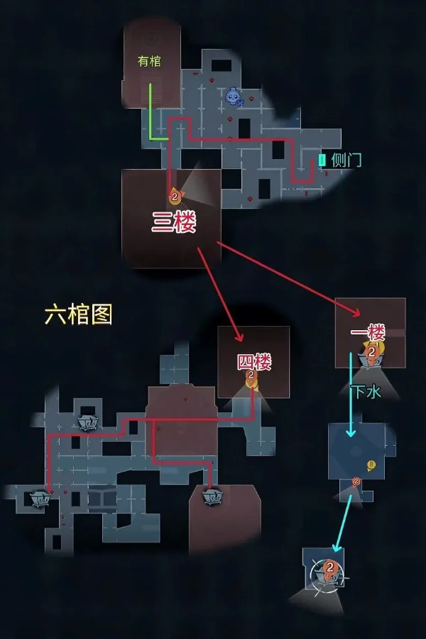 超自然行动组昆仑秘境极限侧门在右全地图小抄