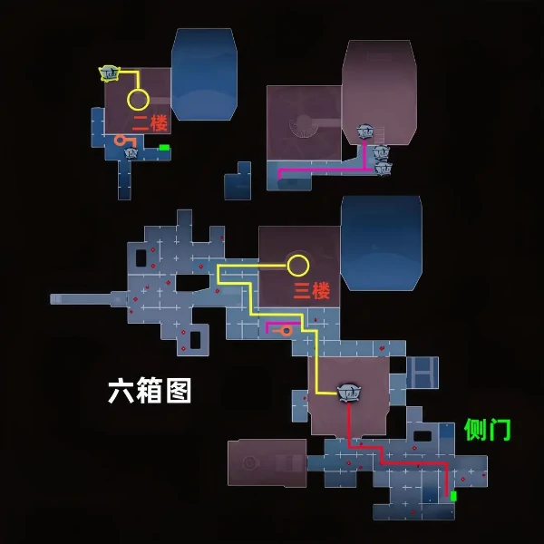 超自然行动组昆仑秘境极限侧门在右全地图小抄