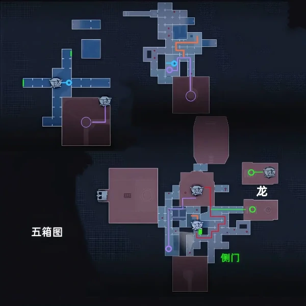 超自然行动组昆仑秘境极限侧门在右全地图小抄