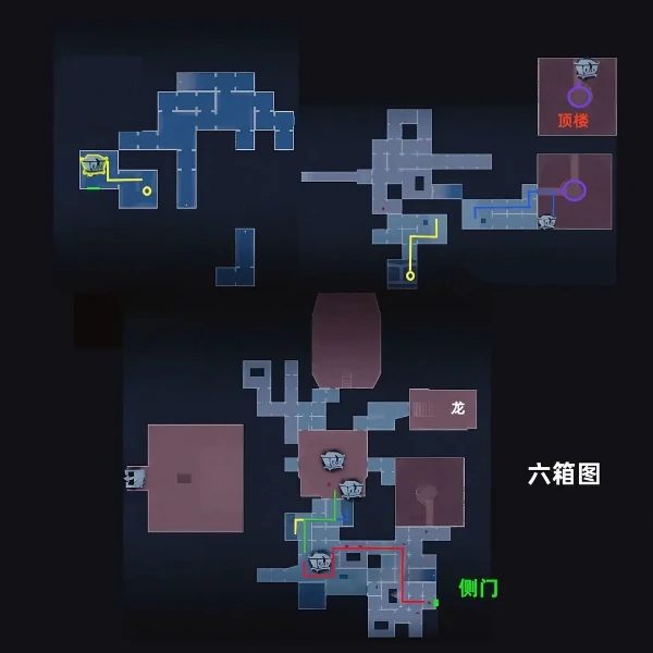 超自然行动组昆仑秘境极限侧门在右全地图小抄