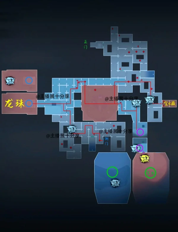 超自然行动组昆仑秘境极限侧门在右全地图小抄