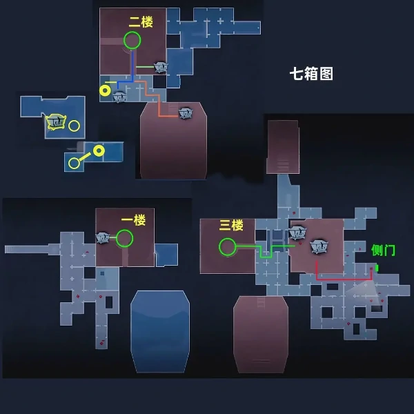 超自然行动组昆仑秘境极限侧门在右全地图小抄