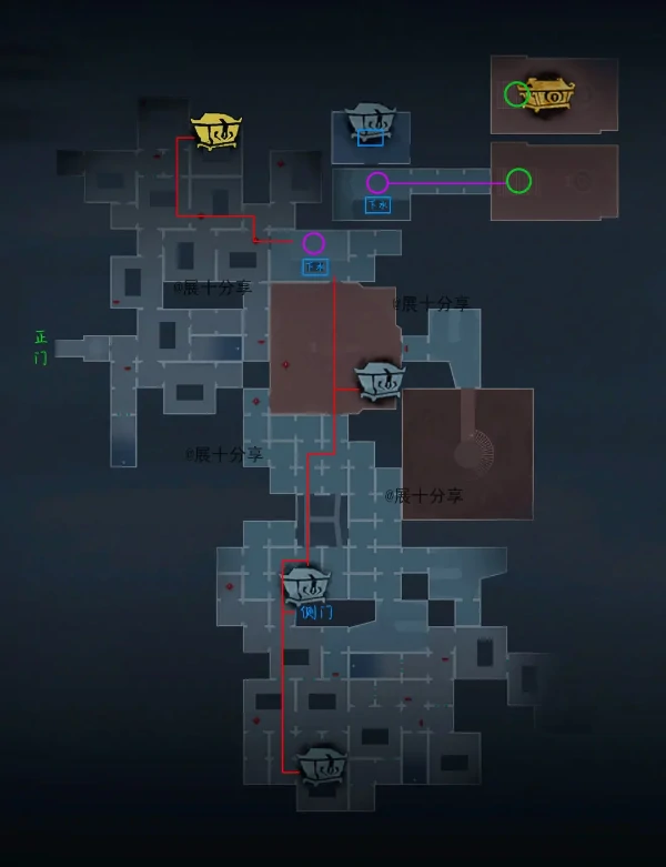超自然行动组昆仑秘境极限侧门在右全地图小抄