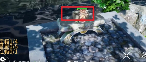 开放空间湖心小岛怎么过关的