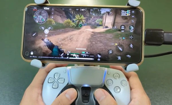 三角洲行动手柄连接手机步骤