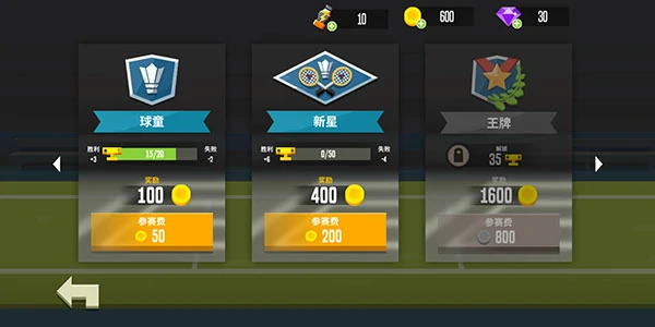 羽毛球高高手怎么提升段位