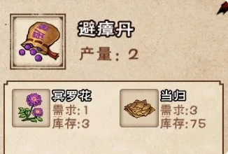 烟雨江湖丹药配方大全2025最新