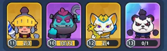 开心大碰撞再动套阵容搭配