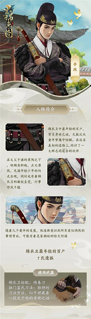 锦鱼图游戏人物介绍