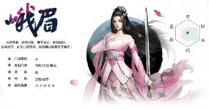 新剑侠情缘手游职业推荐