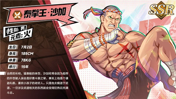 猎码计划SSR级武道家角色介绍