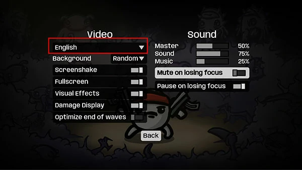 土豆兄弟游戏如何设置成中文