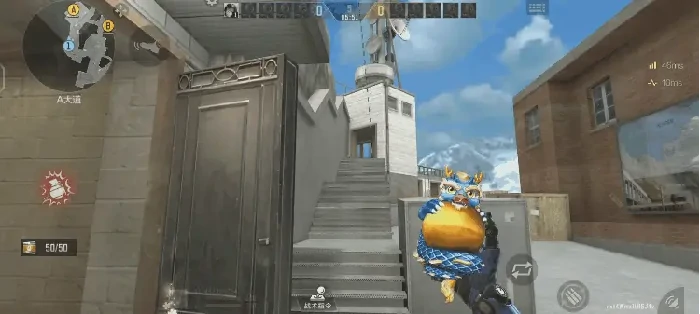 穿越火线新鹰眼位进攻A大清白房雷投掷点