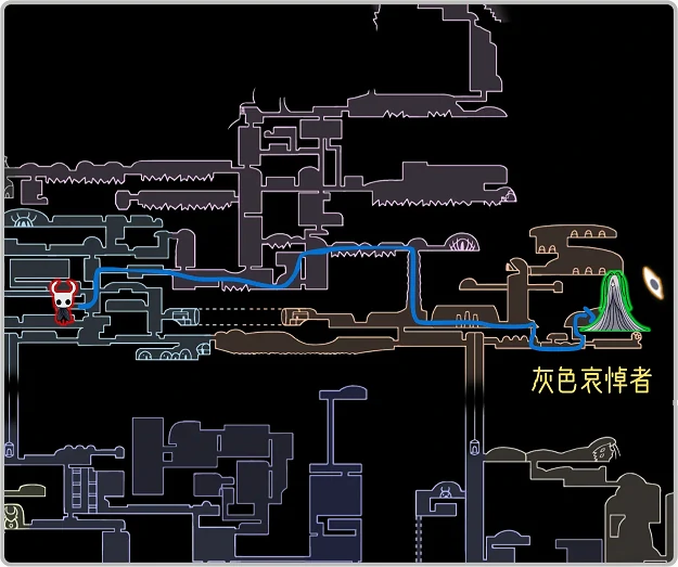 空洞骑士丝之歌灰色哀悼者面具碎片收集