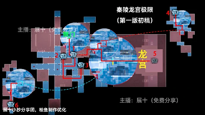 超自然行动组秦陵龙宫极限地图小抄侧门在上