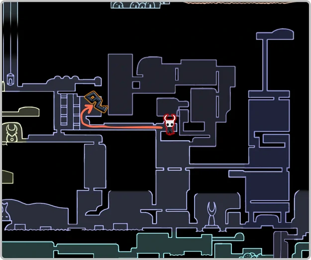 空洞骑士：丝之歌泪水之城简单钥匙收集与使用