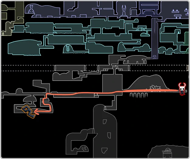 空洞骑士：丝之歌古老盆地简单钥匙收集与使用