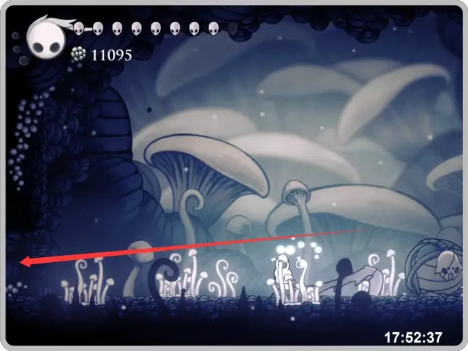 空洞骑士：丝之歌深邃巢穴蘑菇先生位置