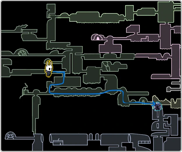 空洞骑士：丝之歌蘑菇孢子护符获取位置