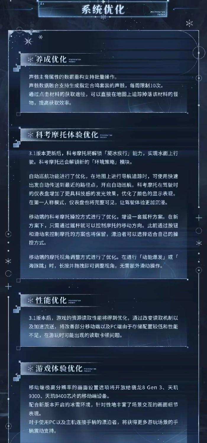 鸣潮3.1新道具频整器的作用