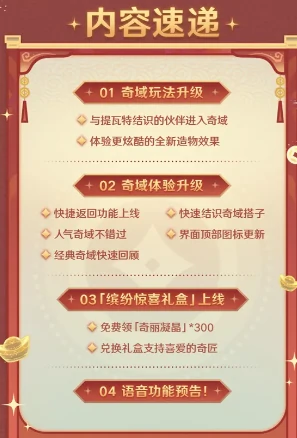 原神月之四千星奇域更新前瞻，全新玩法升级与界面更新优化