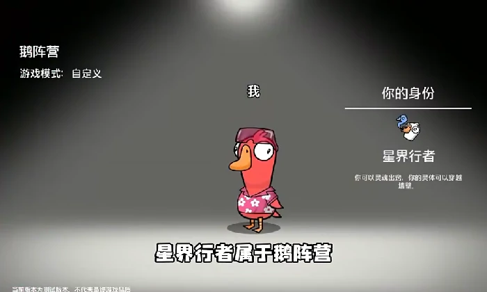 鹅鸭杀鹅阵营星界行者介绍
