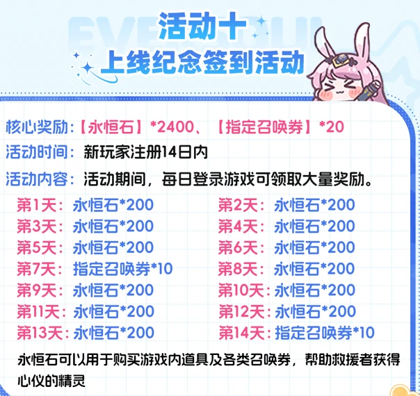 空灵诗篇超全公测福利活动一览