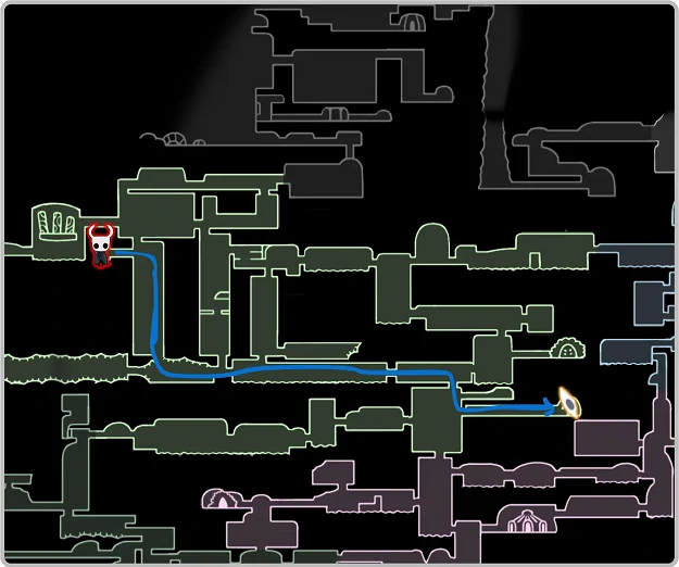 空洞骑士丝之歌苍绿之径面具碎片收集