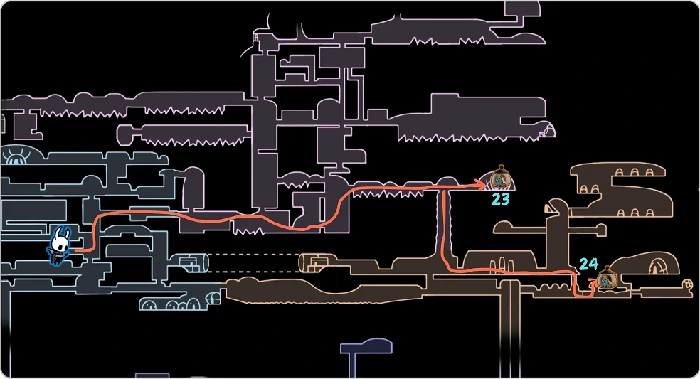 空洞骑士：丝之歌安息之地幼虫收集