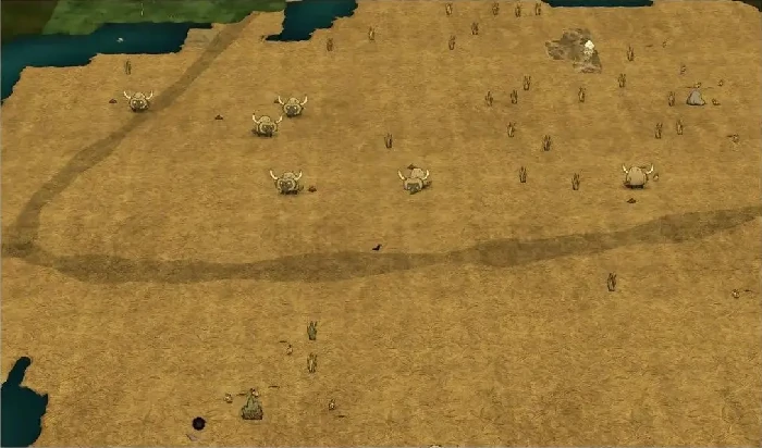 饥困荒野大草原地形介绍