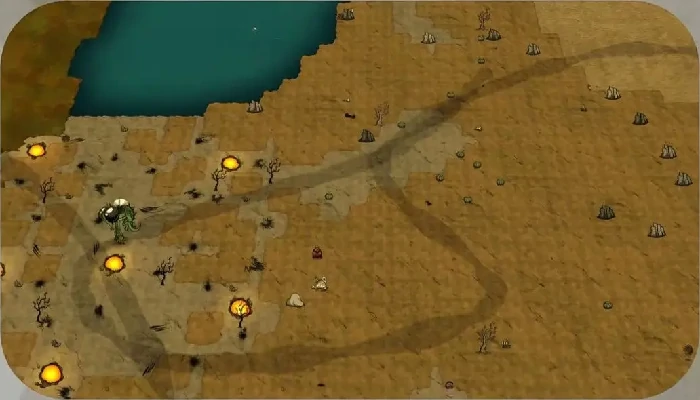 饥困荒野龙蝇沙漠地形介绍