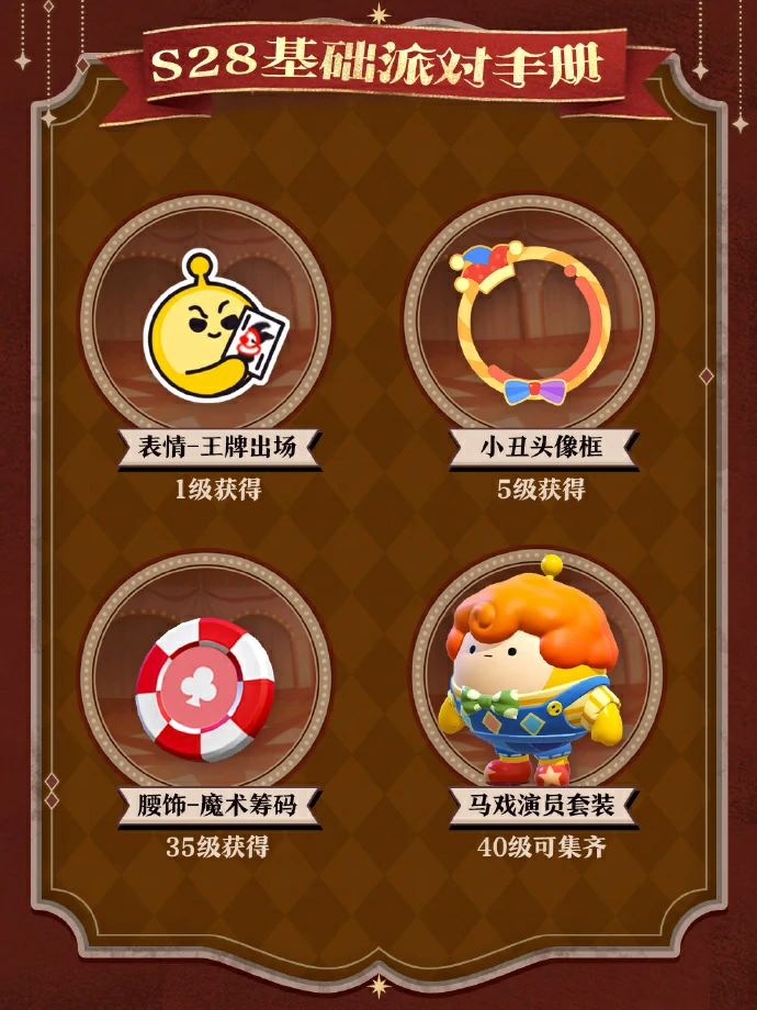 蛋仔派对奇迹大马戏”派对季重磅开启！赛季内容正式揭晓