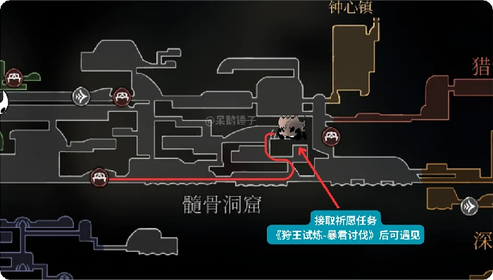 空洞骑士：丝之歌骷髅暴君地点及打法