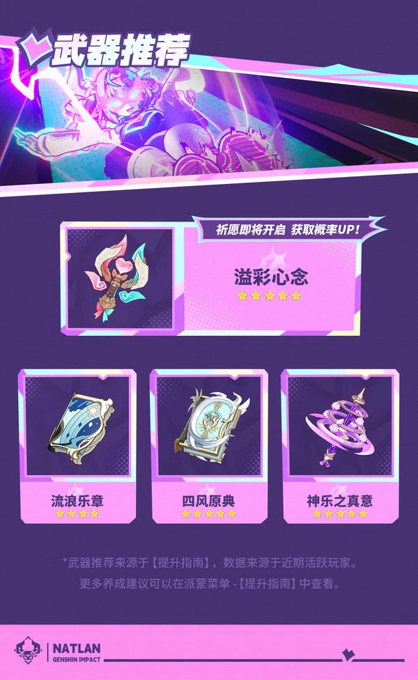 原神悠暇豪劲瓦雷莎概率UP