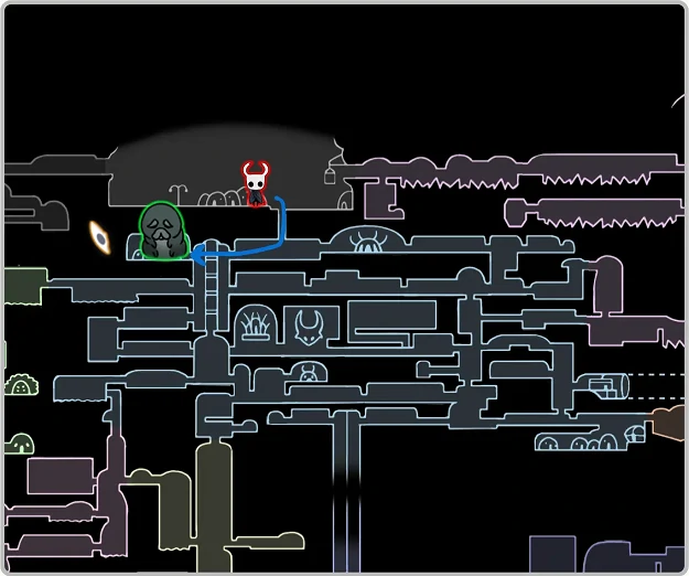 空洞骑士丝之歌虫爷爷面具碎片收集