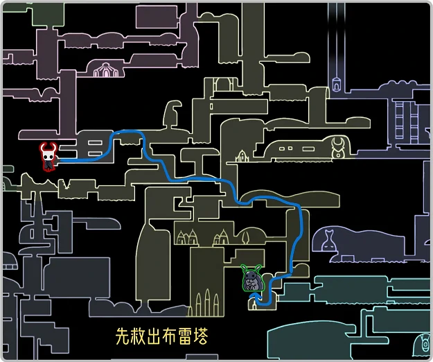 空洞骑士丝之歌布雷塔面具碎片收集