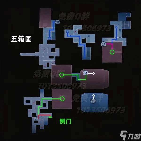 超自然行动组昆仑秘境极限侧门在下地图小抄