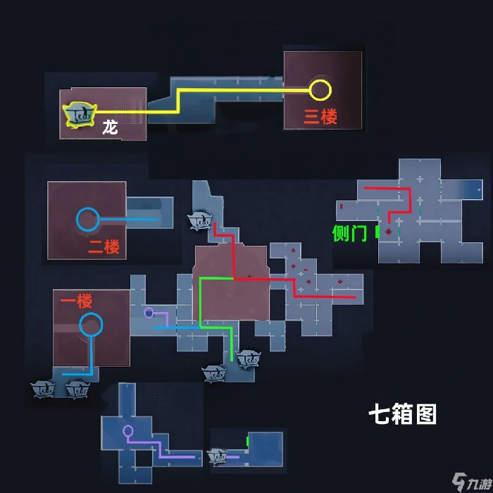 超自然行动组昆仑秘境极限侧门在左全地图小抄