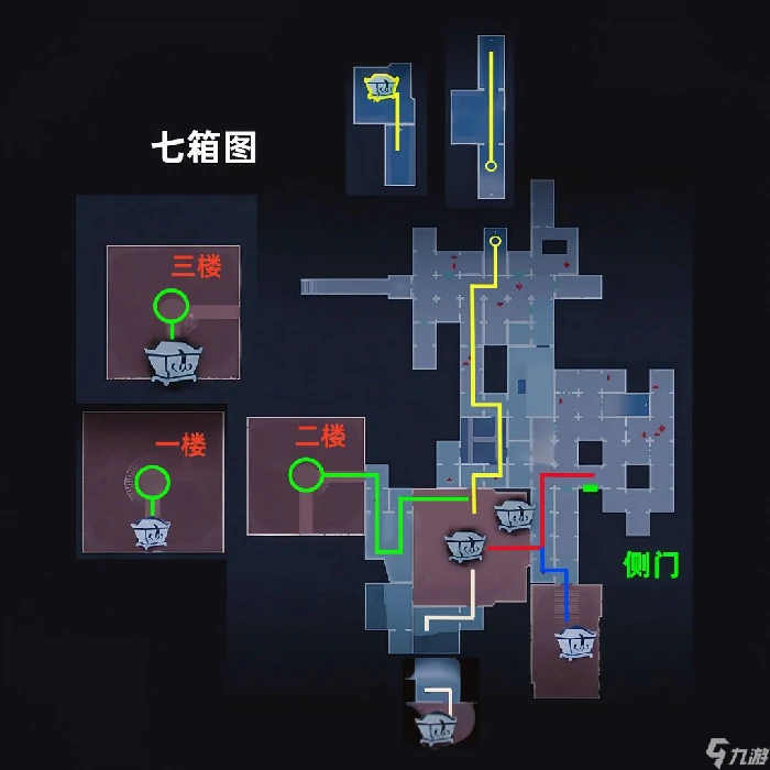 超自然行动组昆仑秘境极限侧门在下全地图小抄