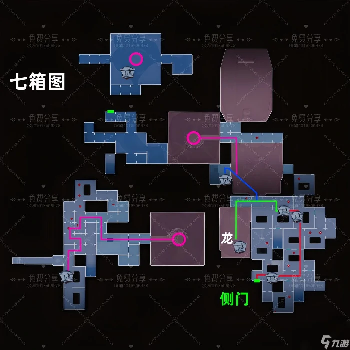 超自然行动组昆仑秘境极限侧门在下全地图小抄
