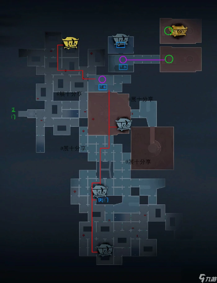超自然行动组昆仑秘境极限侧门在右全地图小抄