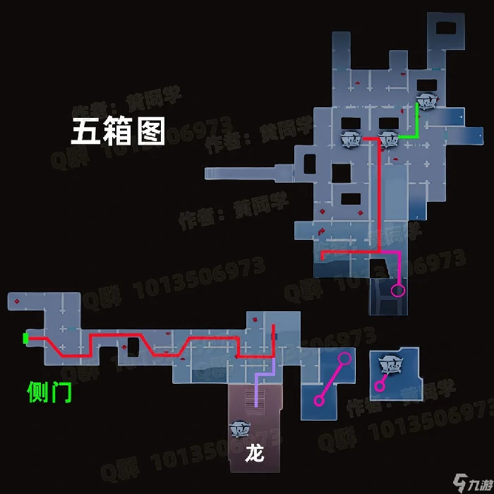 超自然行动组昆仑秘境极限侧门在左全地图小抄