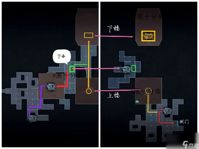 超自然行动组昆仑秘境极限侧门在右全地图小抄