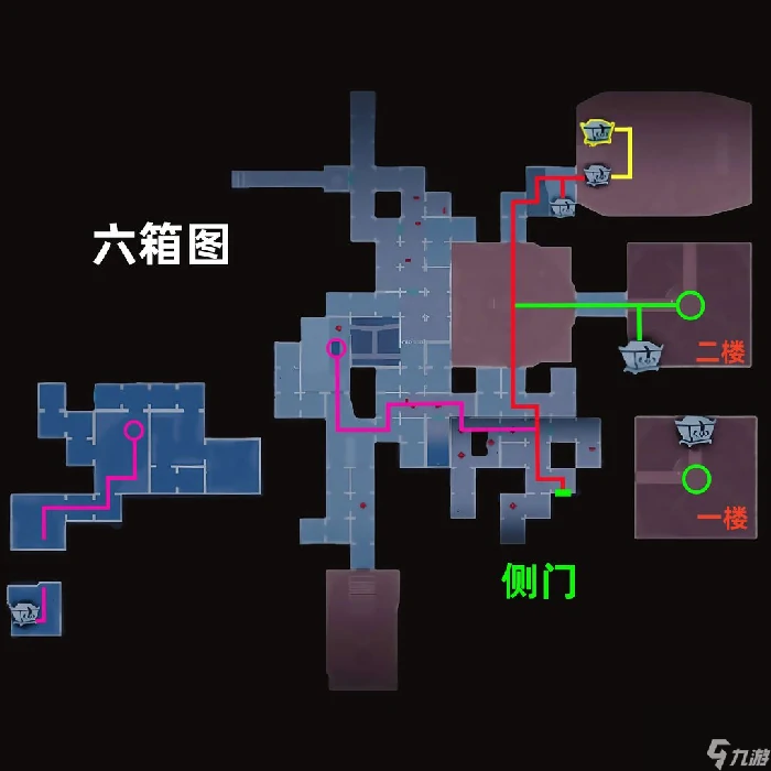 超自然行动组昆仑秘境极限侧门在下全地图小抄