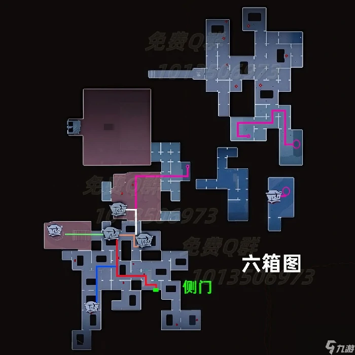 超自然行动组昆仑秘境极限侧门在下全地图小抄