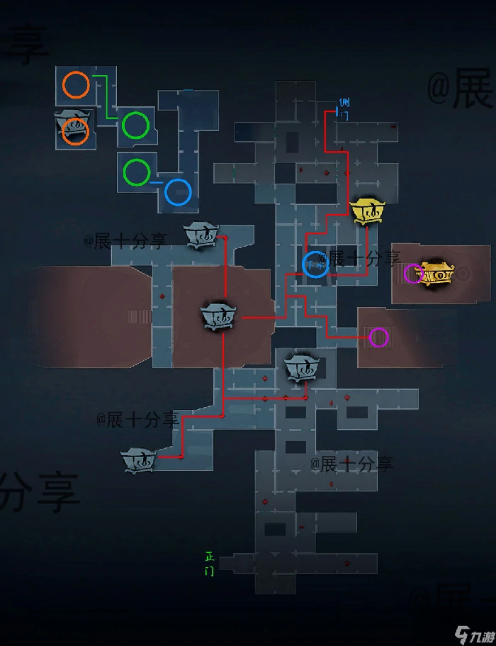 超自然行动组昆仑秘境极限侧门在右全地图小抄