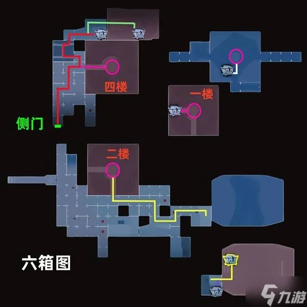 超自然行动组昆仑秘境极限侧门在下地图小抄