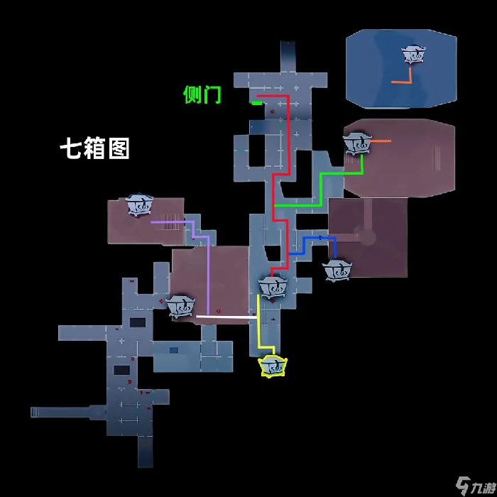 超自然行动组昆仑秘境极限侧门在下全地图小抄
